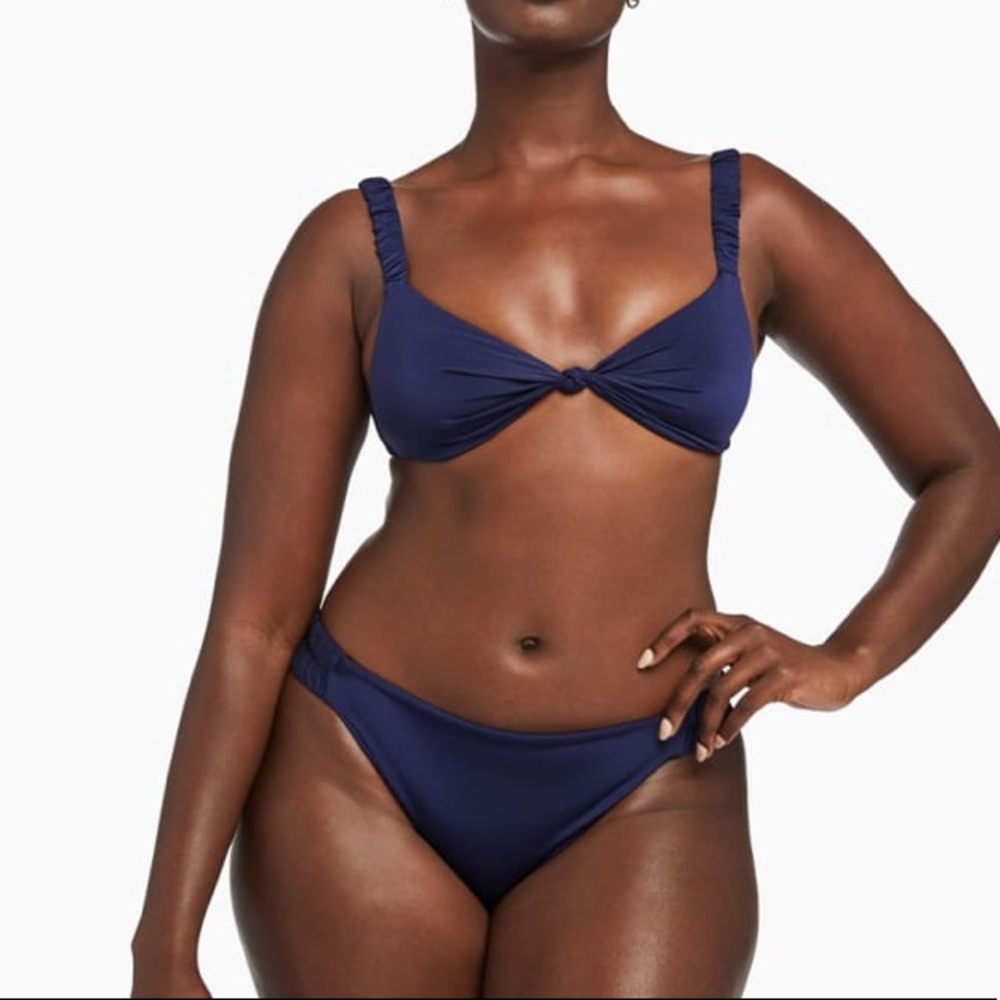 Vitamin A Blue Bikini Top